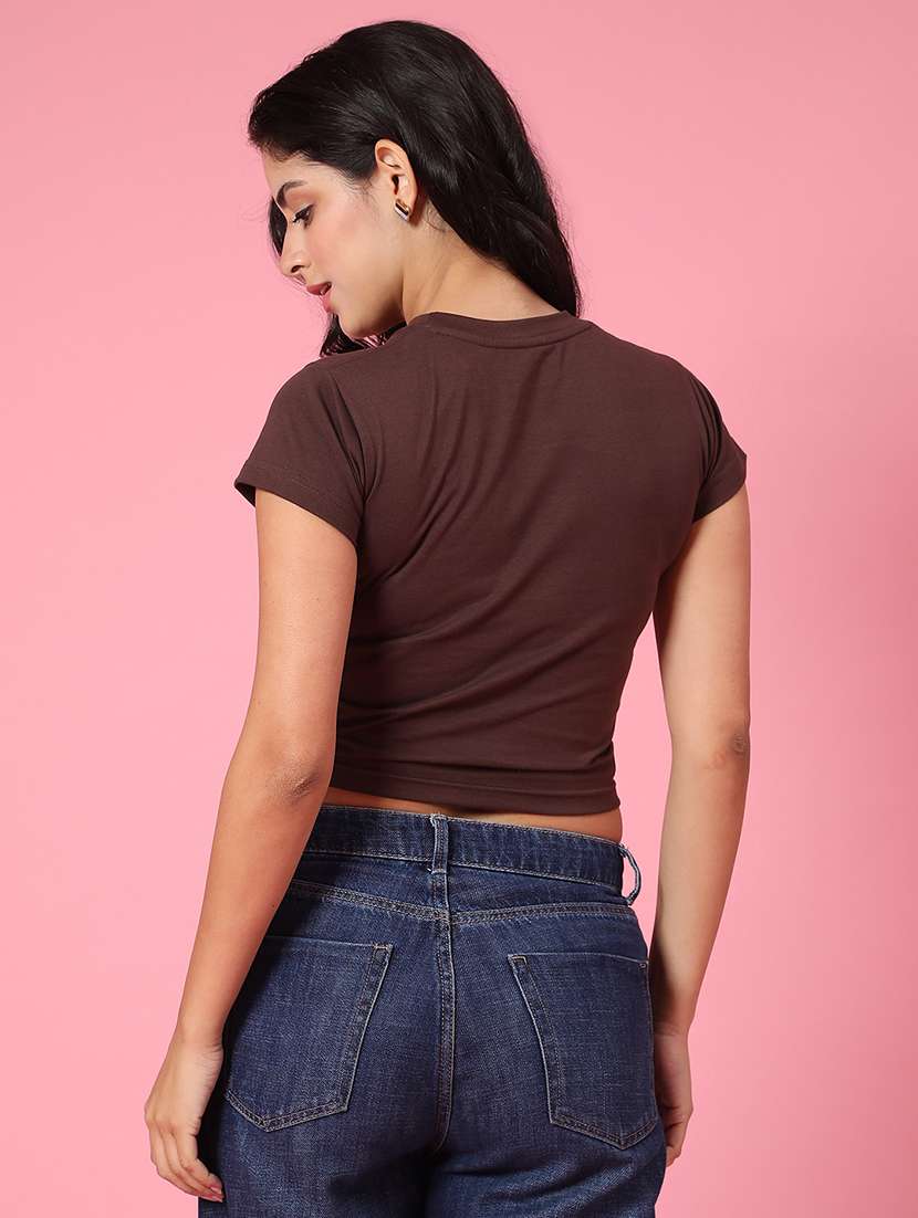 women printed short sleeve top - 22368245 -  Standard Image - 3