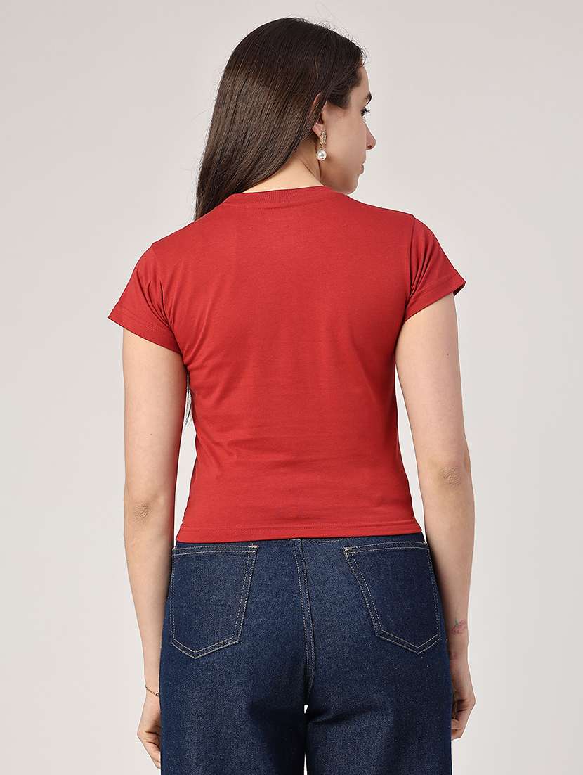 women printed short sleeves regular t-shirt - 22368247 -  Standard Image - 3