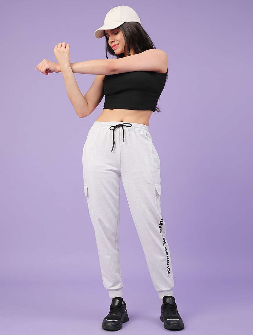 grey cotton joggers - 22368270 -  Standard Image - 3