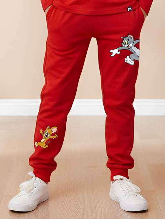 boys printed t-shirt and jogger set - 22368517 -  Standard Image - 3