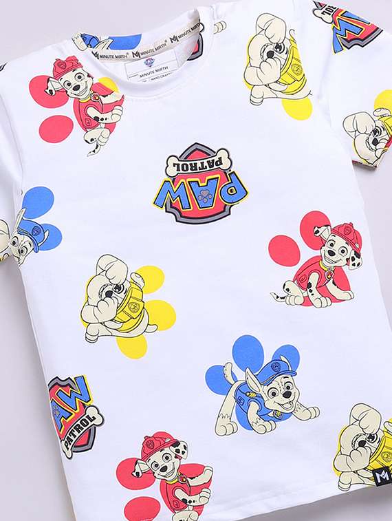 boys printed t-shirt and jogger set - 22368533 -  Standard Image - 3