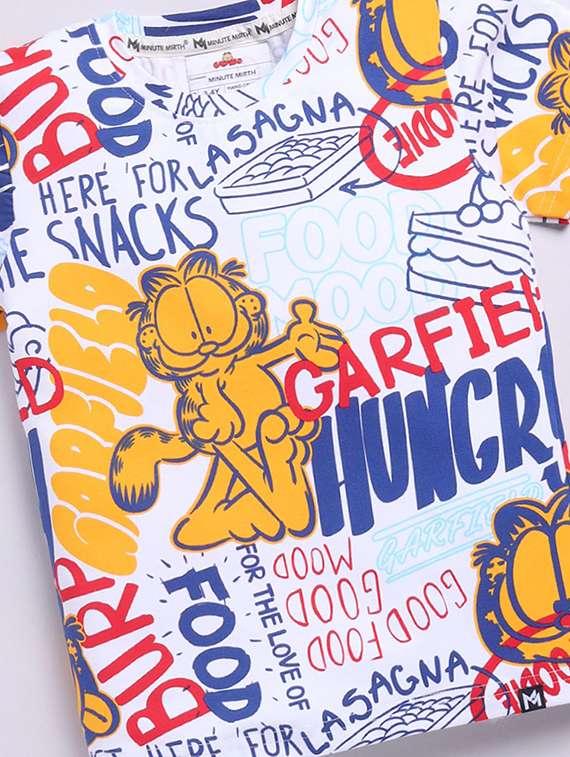 kids printed t-shirt and jogger set - 22368538 -  Standard Image - 3