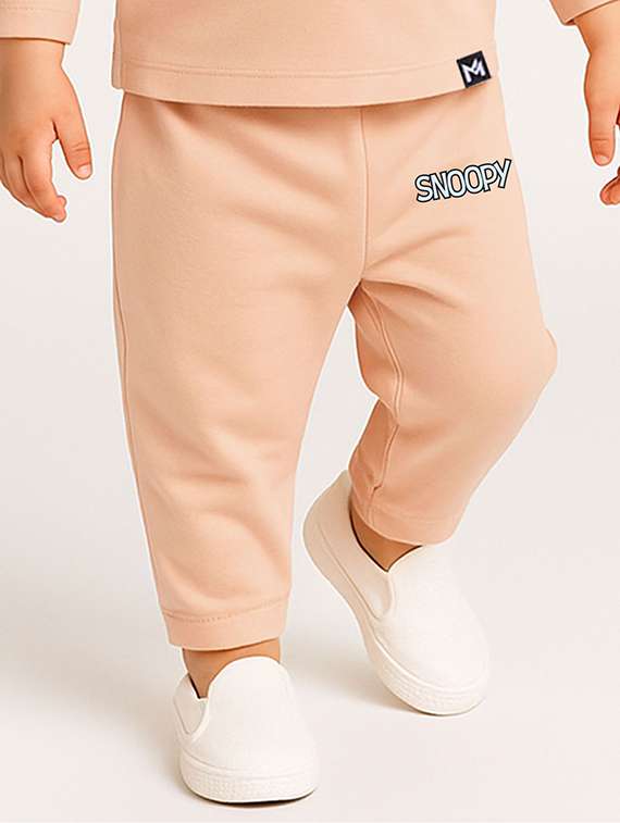 kids printed t-shirt and jogger set - 22368546 -  Standard Image - 3