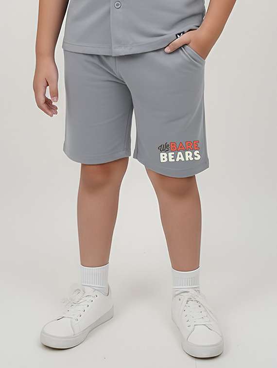 boys printed shirt and short set - 22368560 -  Standard Image - 3