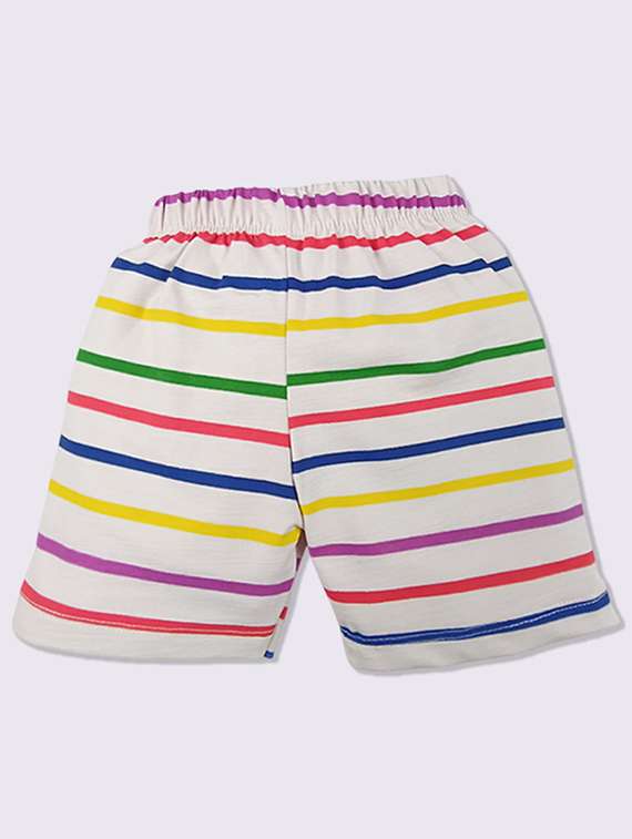 kids printed t-shirt and shorts set - 22368571 -  Standard Image - 3