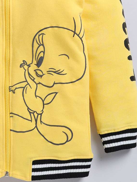 girls printed long sleeve varsity jacket - 22368617 -  Standard Image - 3