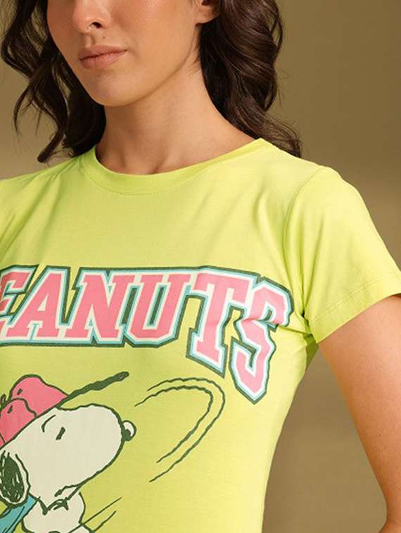 women printed short sleeve t-shirt dress - 22368639 -  Standard Image - 3