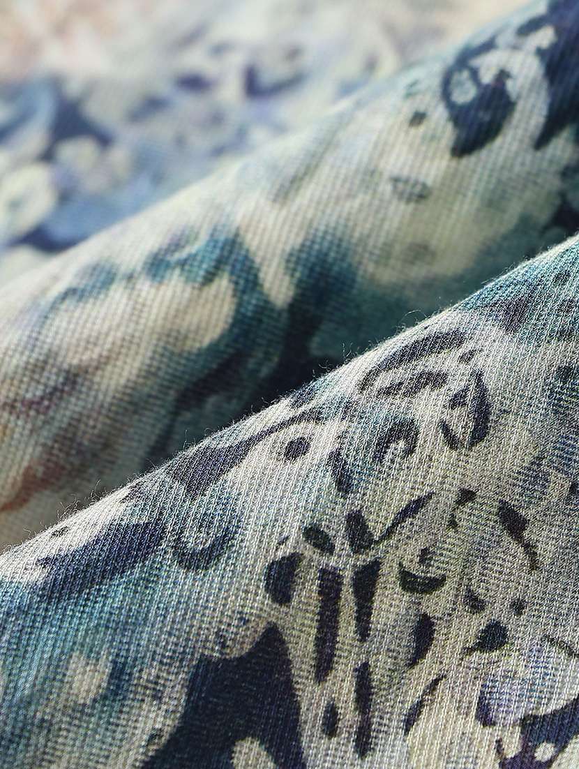 men printed collared long sleeve shirt - 22368693 -  Standard Image - 5