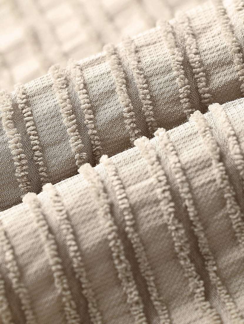 men textured collared short sleeve shirt - 22368699 -  Standard Image - 5