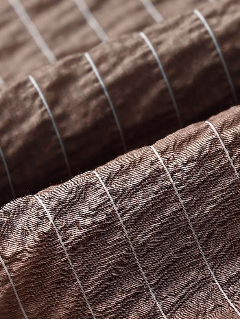 men striped collared long sleeve shirt - 22368712 -  Standard Image - 5