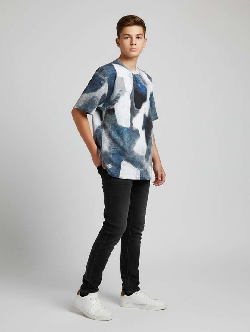 boys printed short sleeve t-shirt