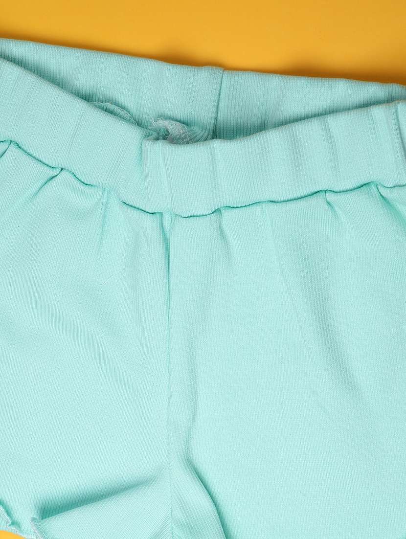 kids green cotton twin sets twin sets & jump suit - 22371066 -  Standard Image - 5