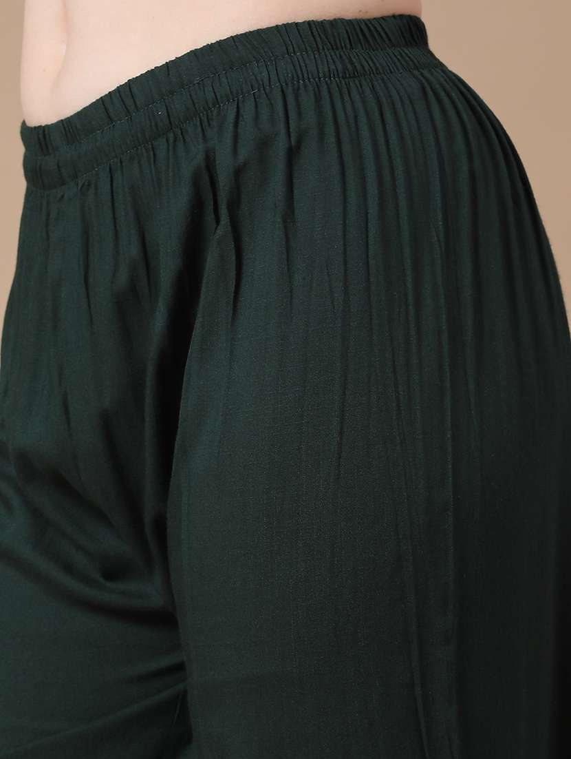 green rayon coord set - 22371136 -  Standard Image - 5