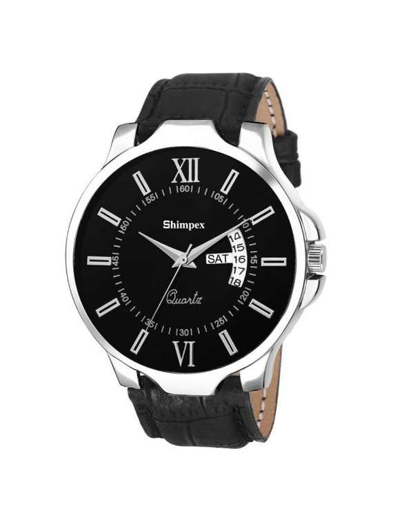 men classic edge analog watch 