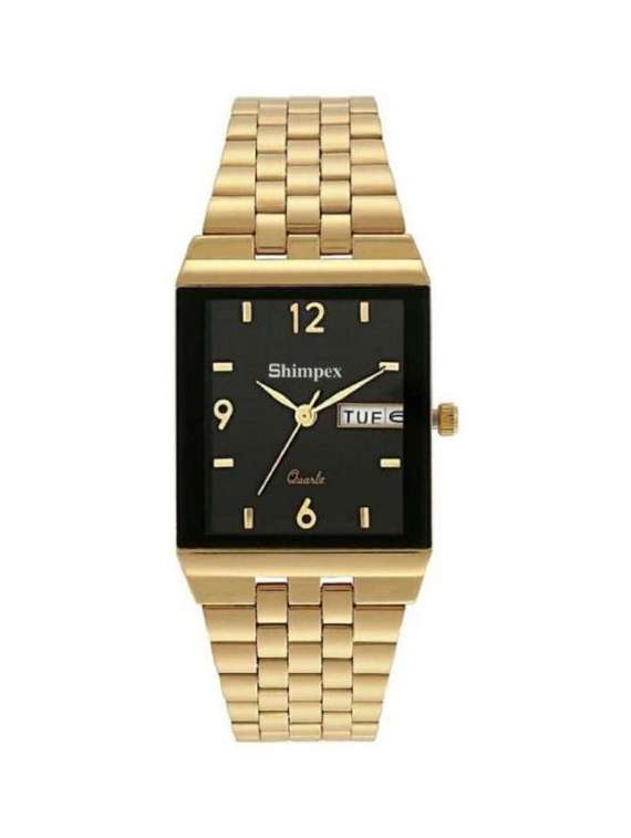men classic edge analog watch 