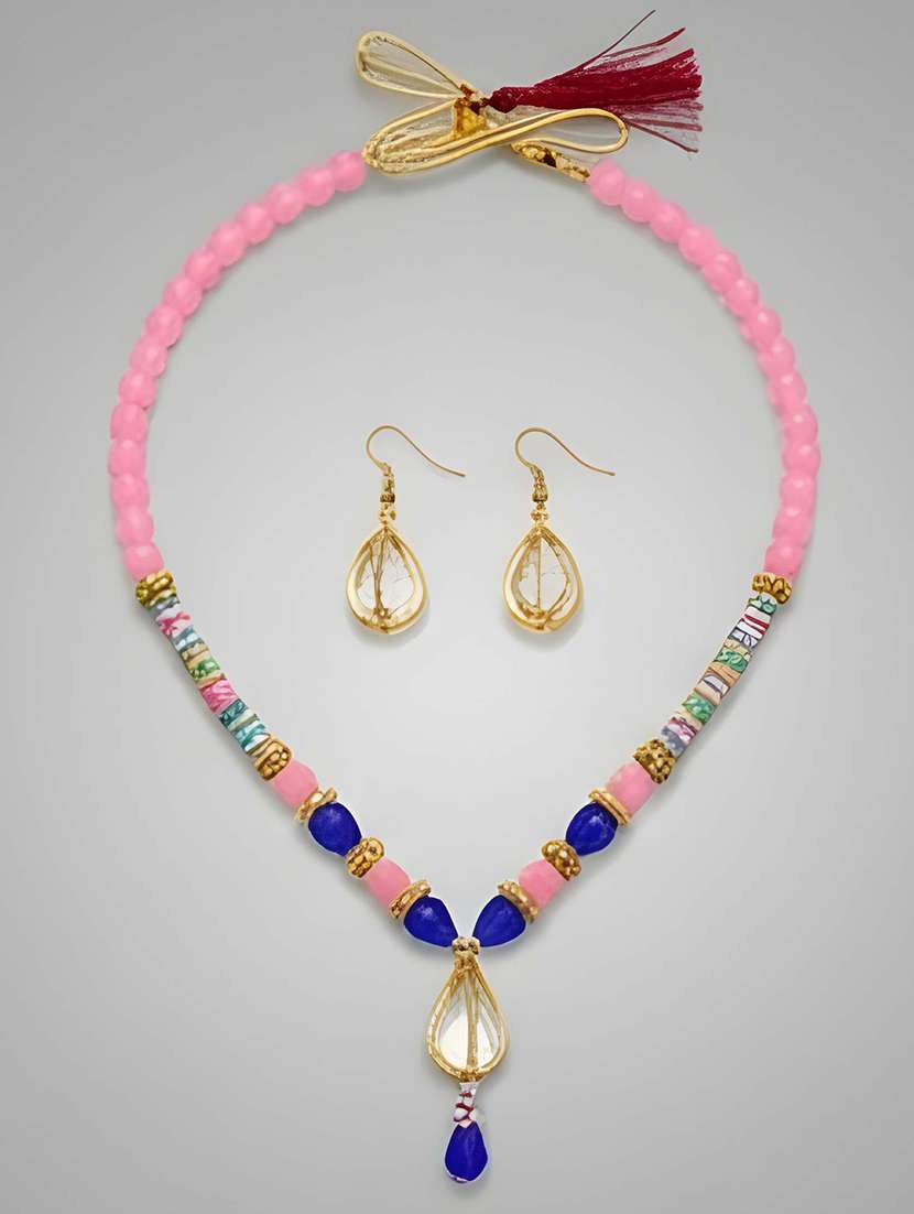 women pendant necklace set with earrings - 22373080 -  Standard Image - 3