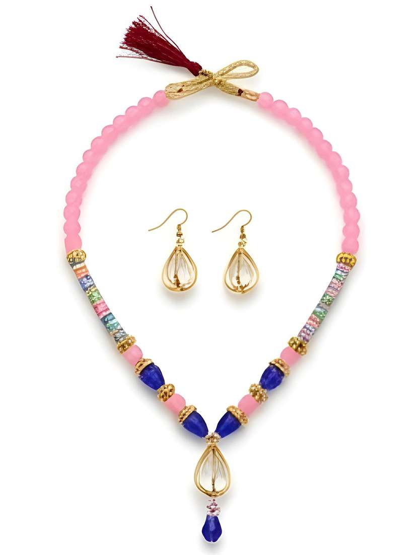 women pendant necklace set with earrings - 22373080 -  Standard Image - 5