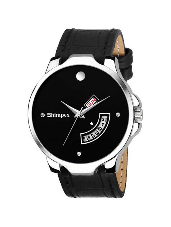 men classic edge analog watch 