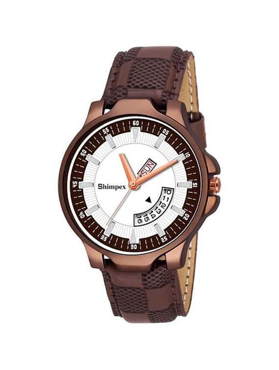 men classic edge analog watch 