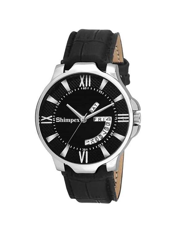 classic edge analog watch for men