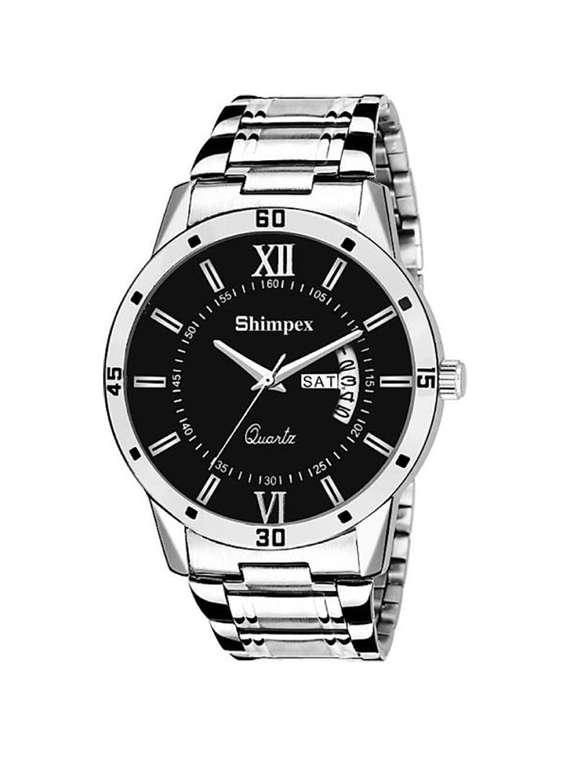 men classic edge analog watch