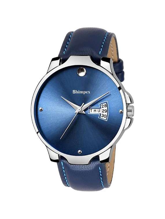 men classic edge analog watch
