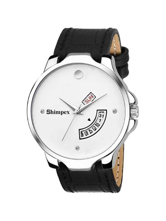 classic edge analog watch for men