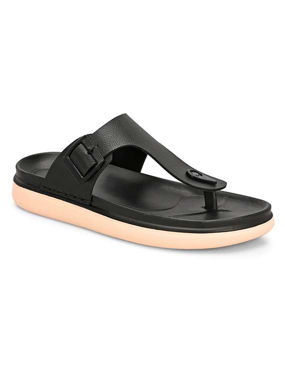 men solid toe seperator sandal