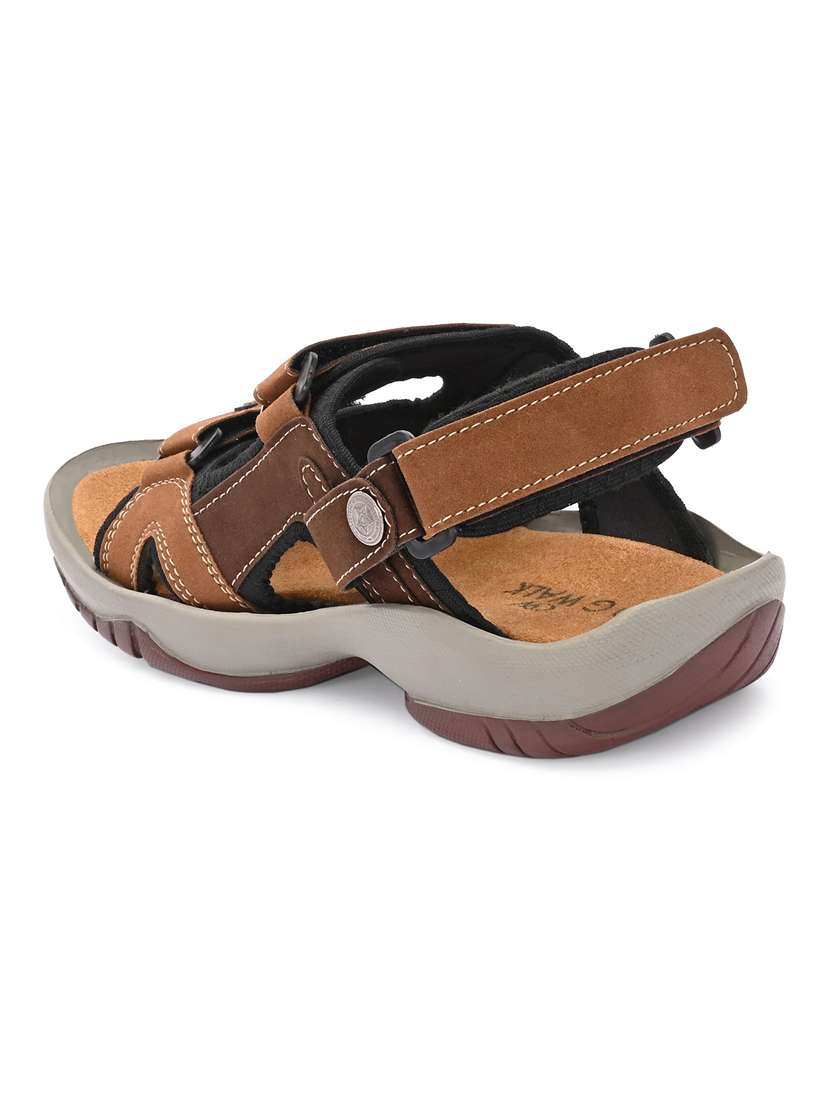 men solid back strap floater - 22373536 -  Standard Image - 3