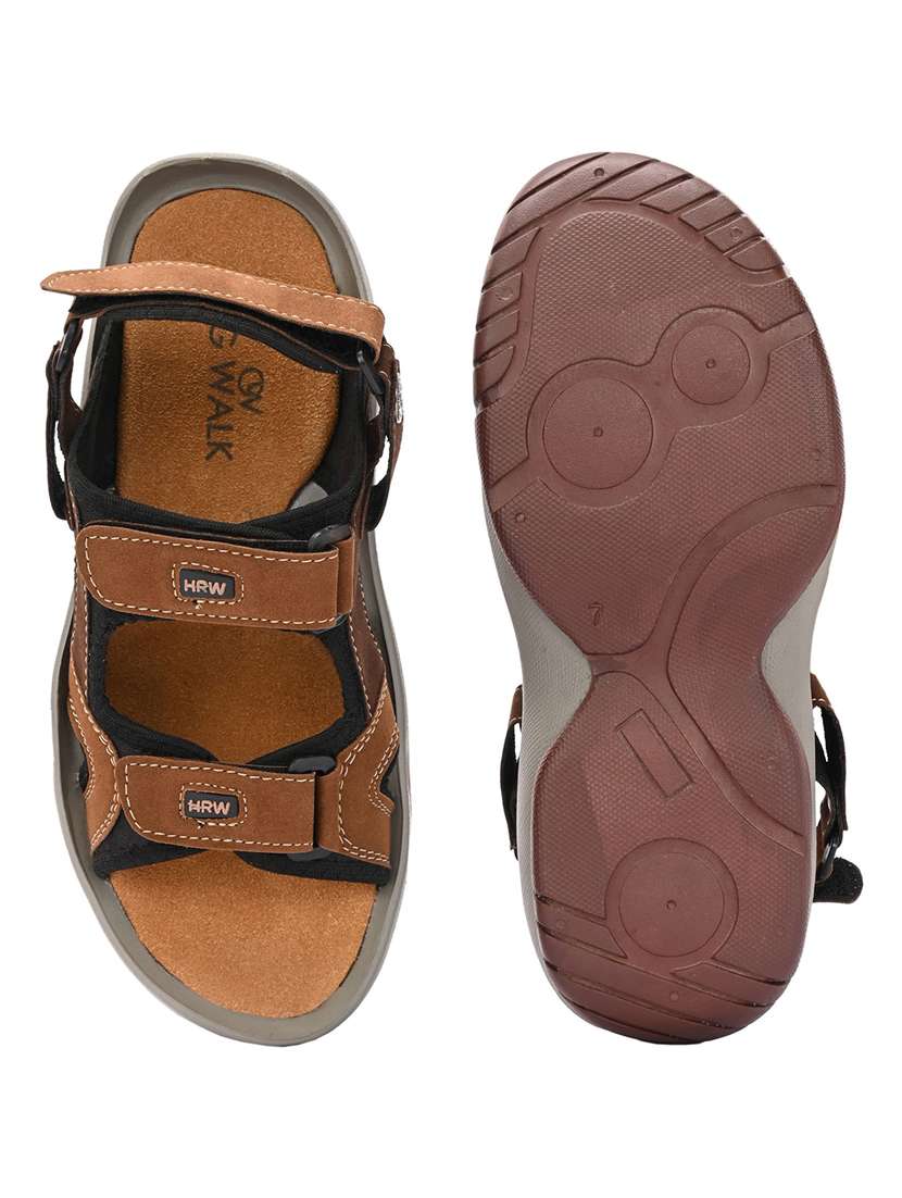 men solid back strap floater - 22373536 -  Standard Image - 5