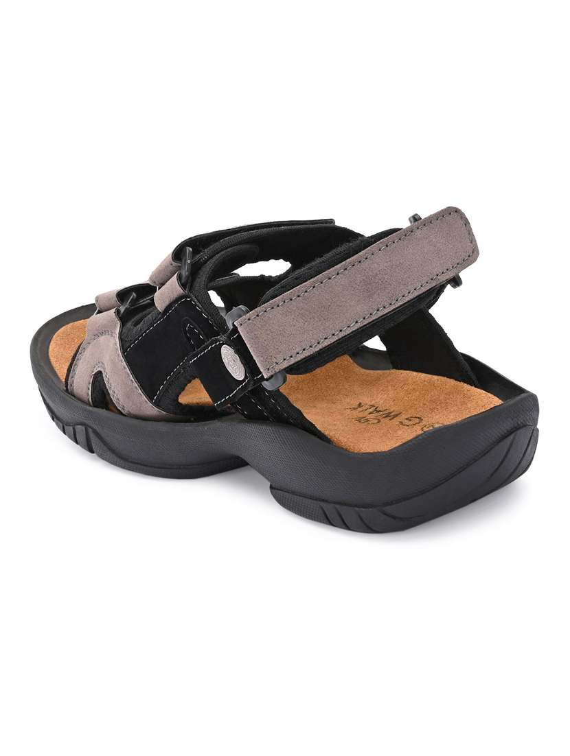 men solid back strap floater - 22373537 -  Standard Image - 3