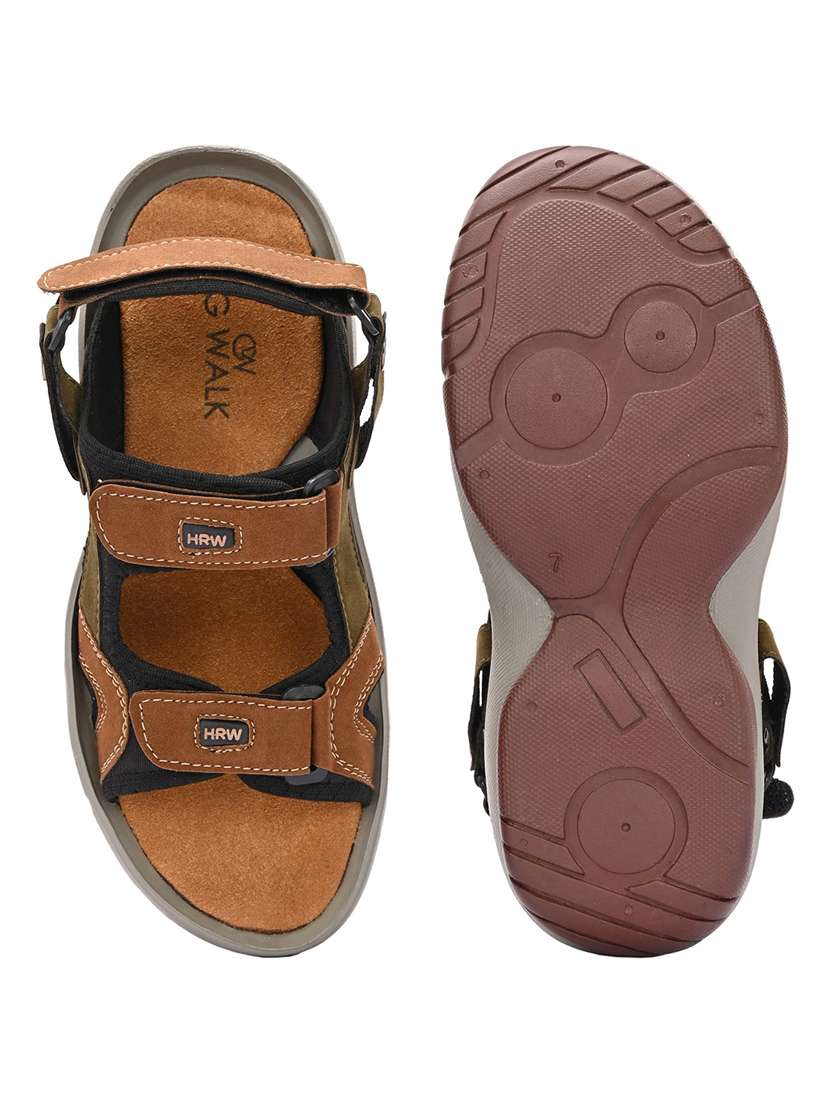 men solid back strap floater - 22373538 -  Standard Image - 5