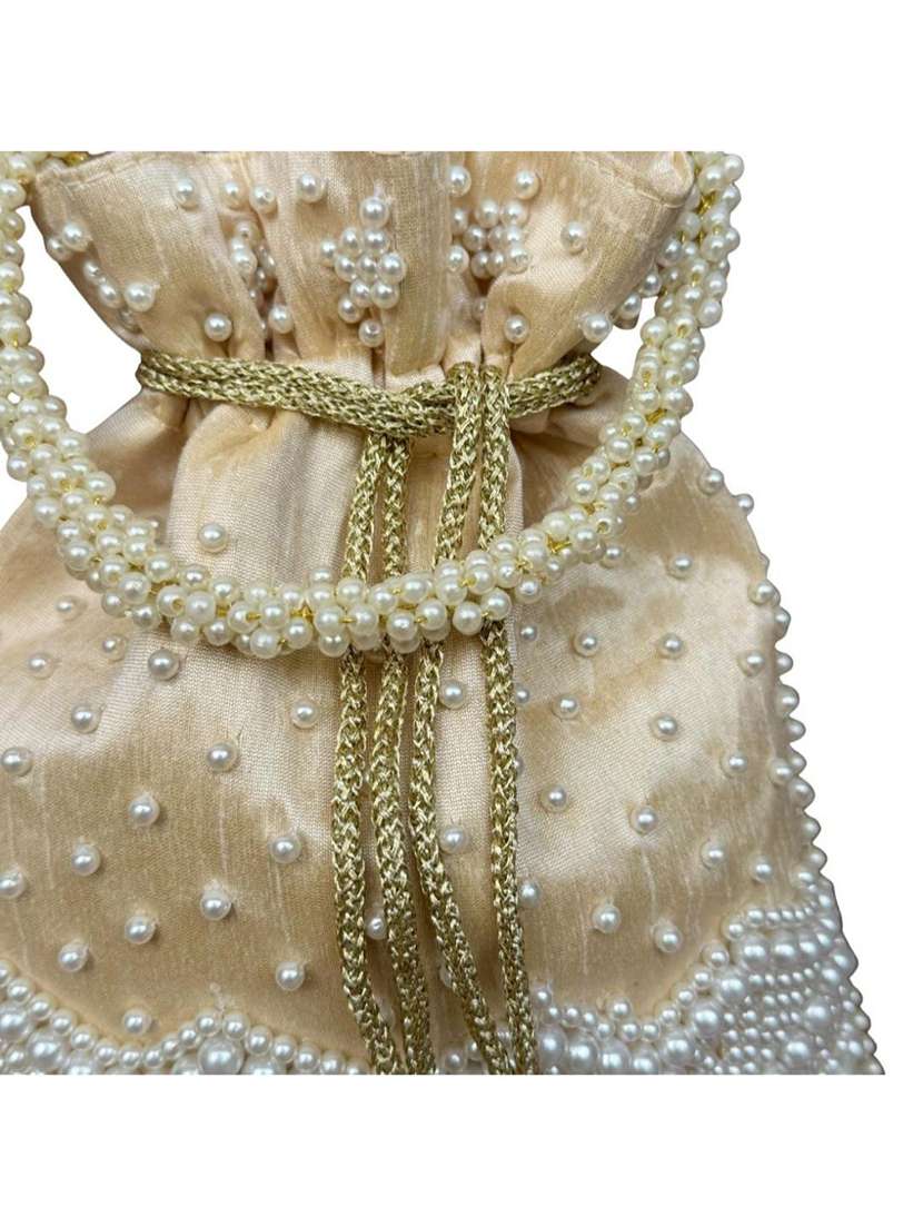 women embellished potli bag - 22373611 -  Standard Image - 3