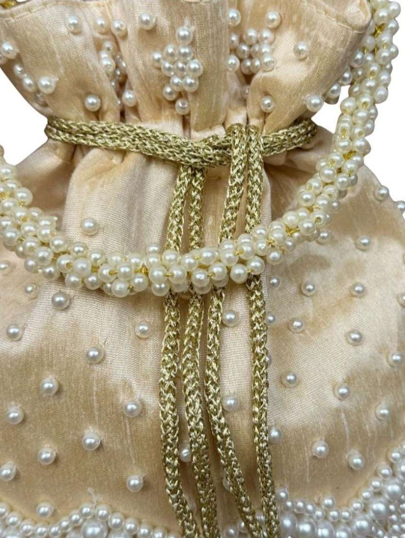 women embellished potli bag - 22373611 -  Standard Image - 3