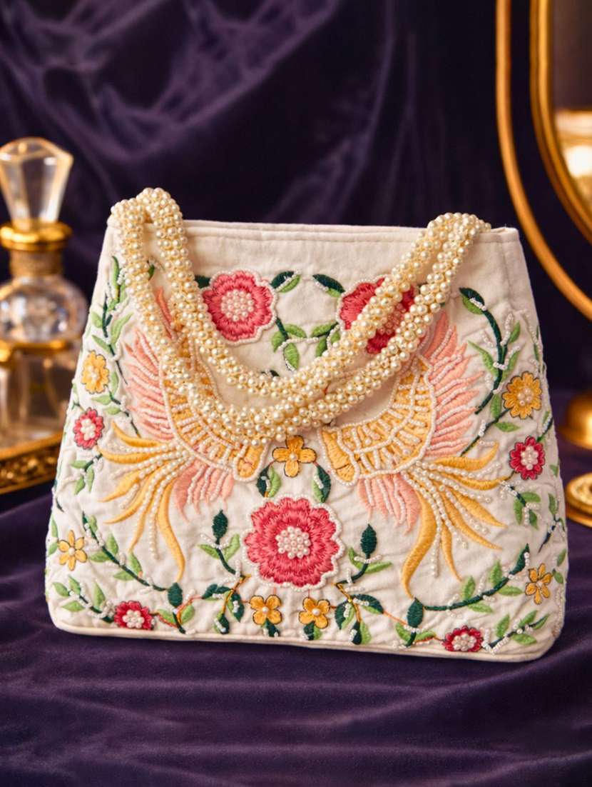 women embroidered potli bag