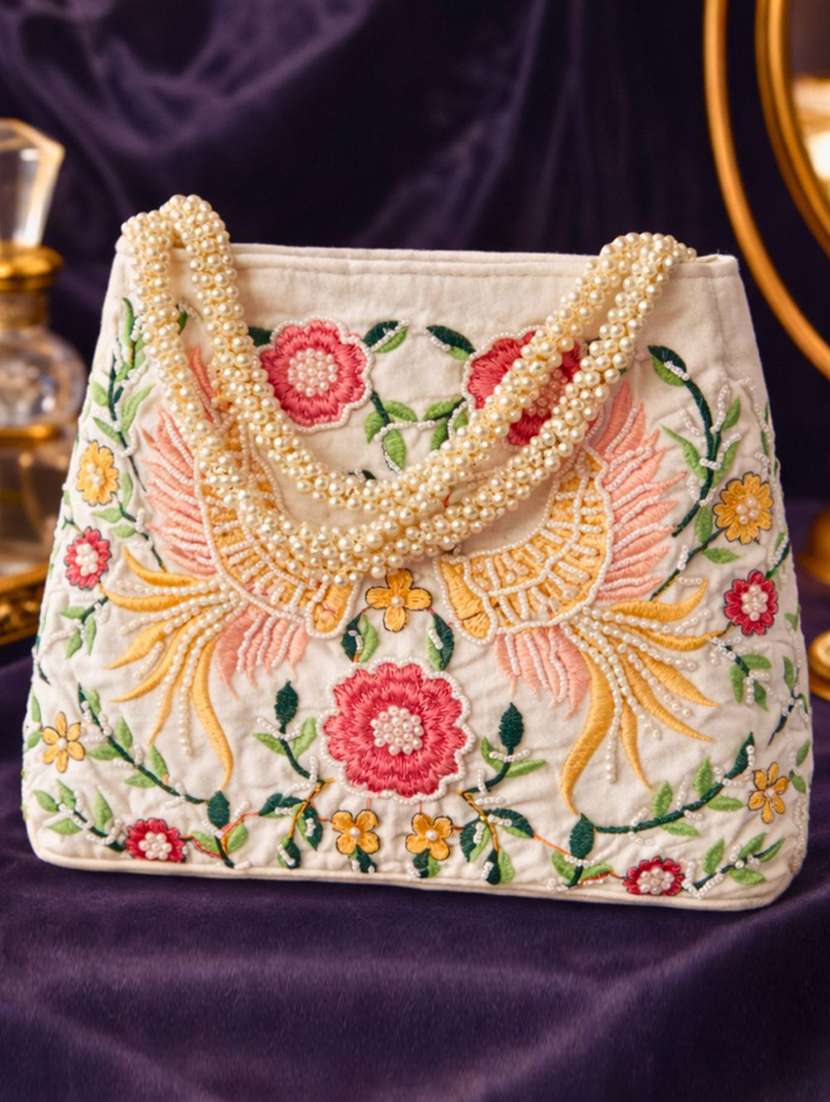 women embroidered potli bag