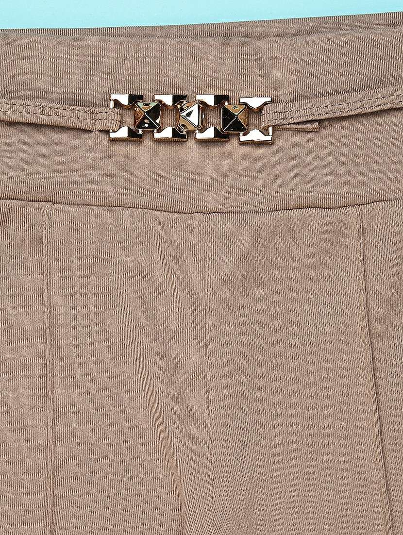 beige cotton palazzo trouser - 22374080 -  Standard Image - 3