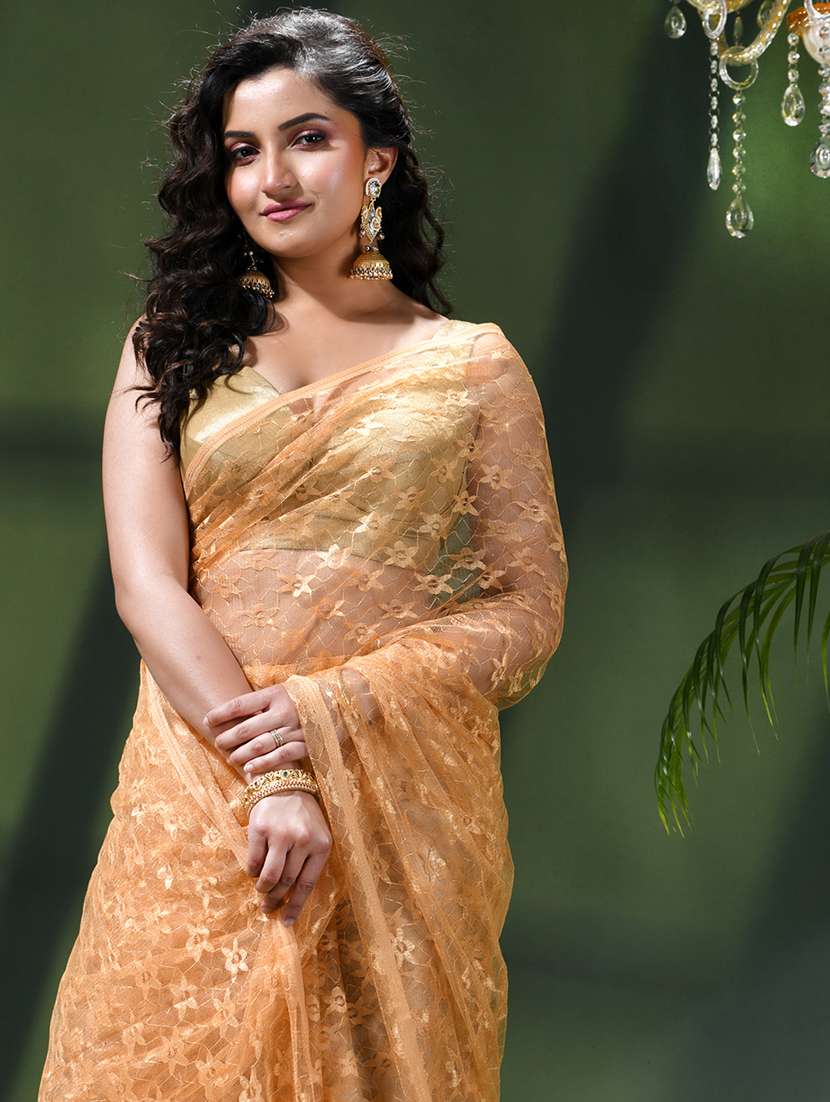 women self design plain saree - 22376147 -  Standard Image - 5