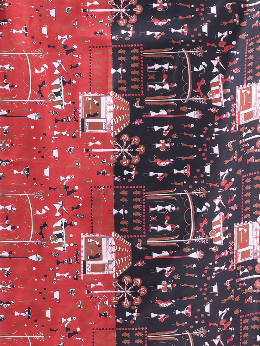 women printed casual wear saree - 22376154 -  Standard Image - 5