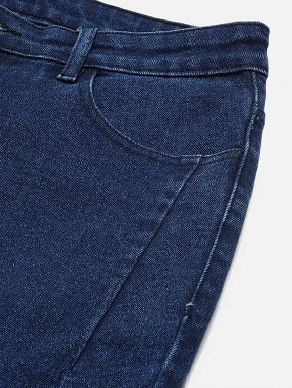 men solid mid rise straight jeans - 22376382 -  Standard Image - 3