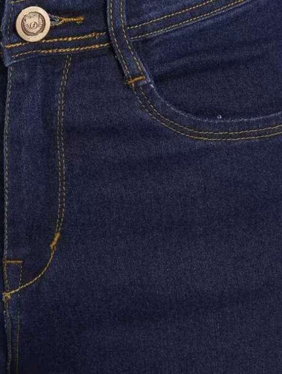 women solid high rise wide leg jeans - 22376503 -  Standard Image - 3