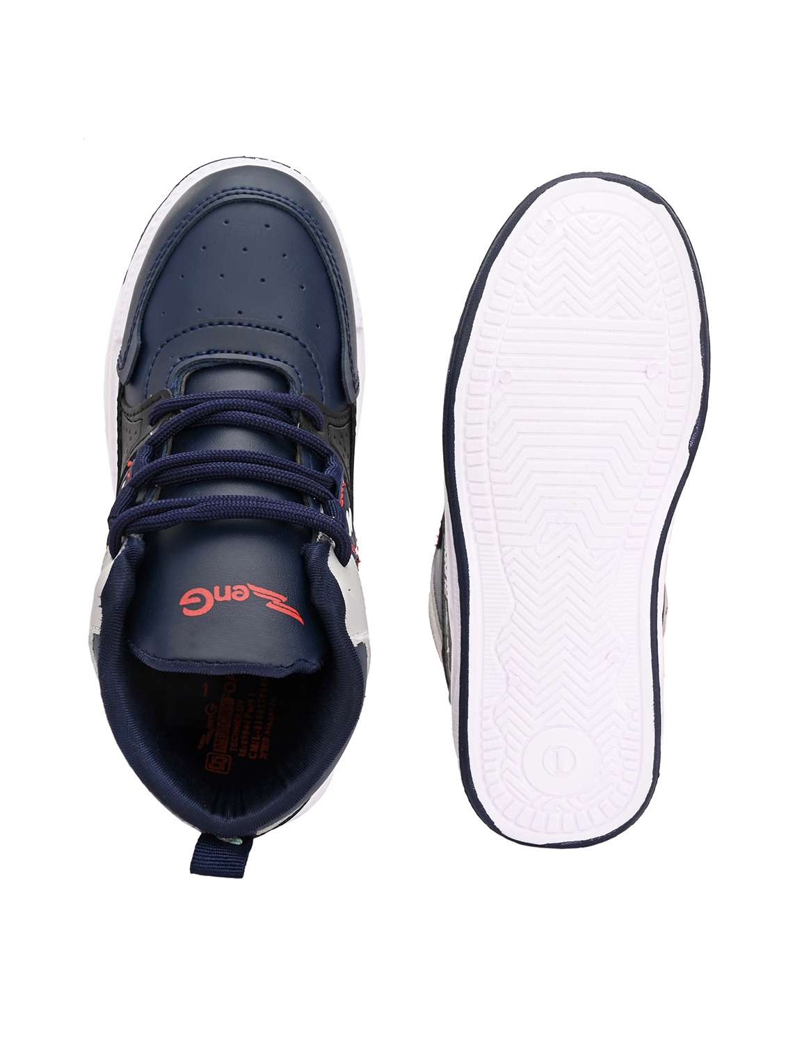 boys blue high-top sneakers - 22376657 -  Standard Image - 5