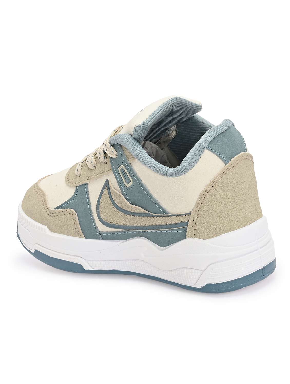 boys beige rexine sneakers - 22376659 -  Standard Image - 3