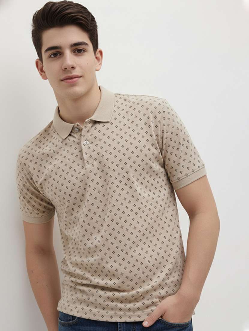 men short sleeve regular fit polo t-shirt