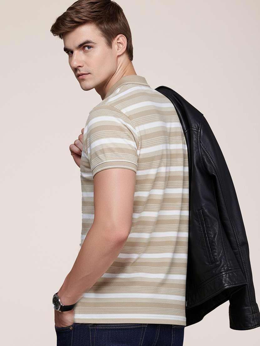 men short sleeve regular fit polo t-shirt - 22377242 -  Standard Image - 3