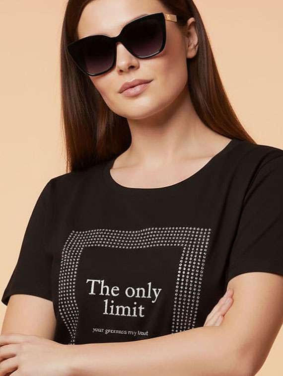 women printed short sleeve t-shirt - 22377459 -  Standard Image - 3