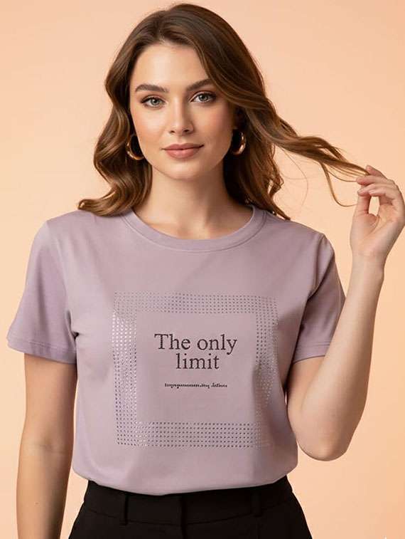women printed short sleeve t-shirt