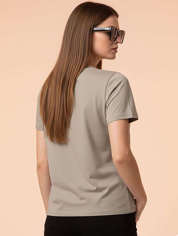 women printed short sleeve t-shirt - 22377461 -  Standard Image - 3