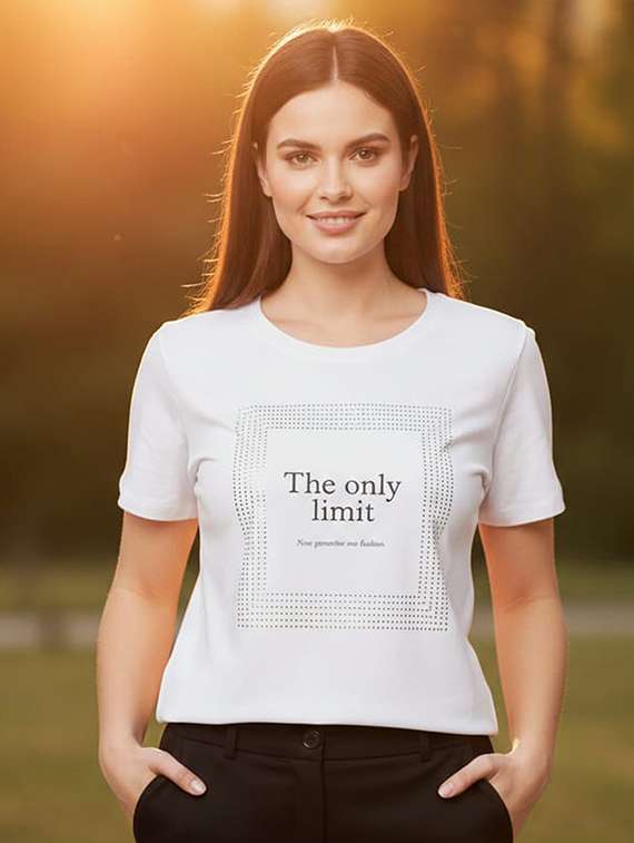 women printed short sleeve t-shirt