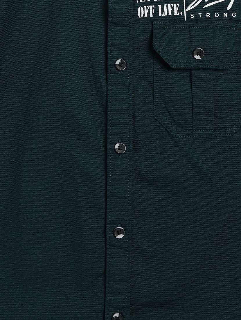 boys printed long sleeves collared shirt - 22377692 -  Standard Image - 3